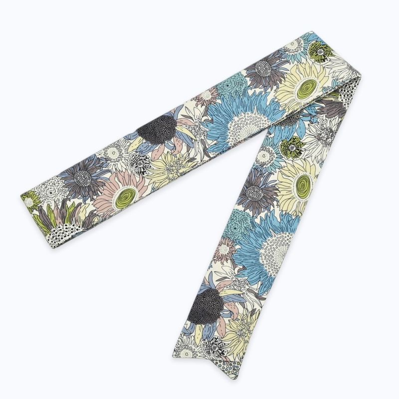 BAGSCARF SUNFLOWER - NAVY