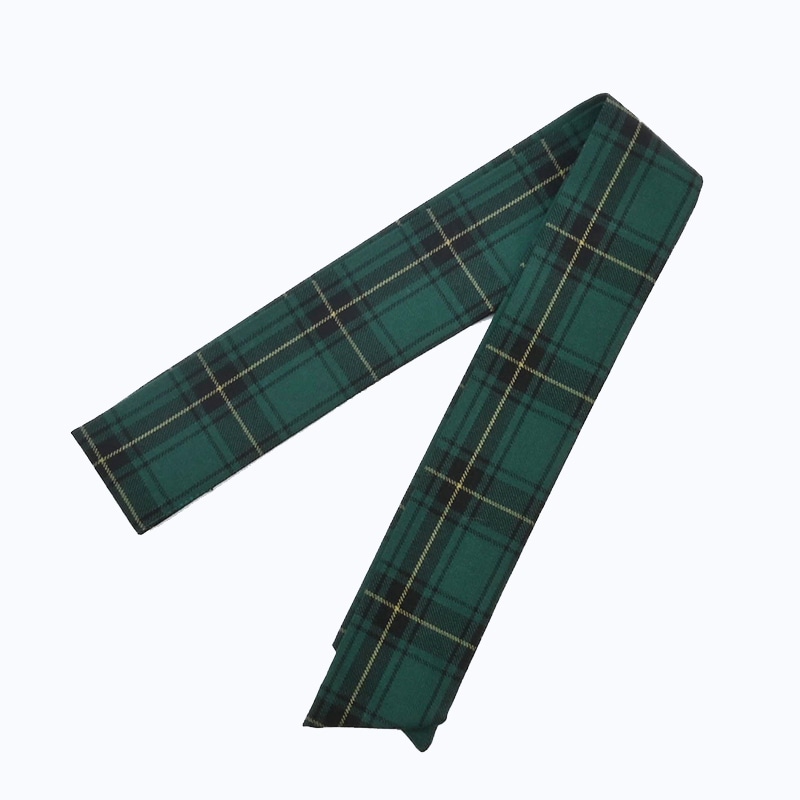 BAG SCARF CHECK GREEN