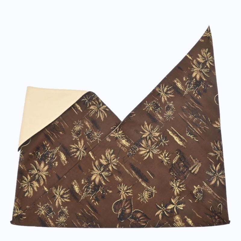 INBAG PALM TREE BROWN