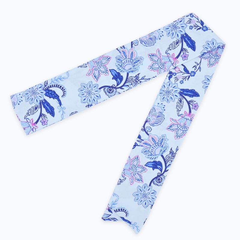 BAGSCARF MINI FLOWER LIGHT BLUE