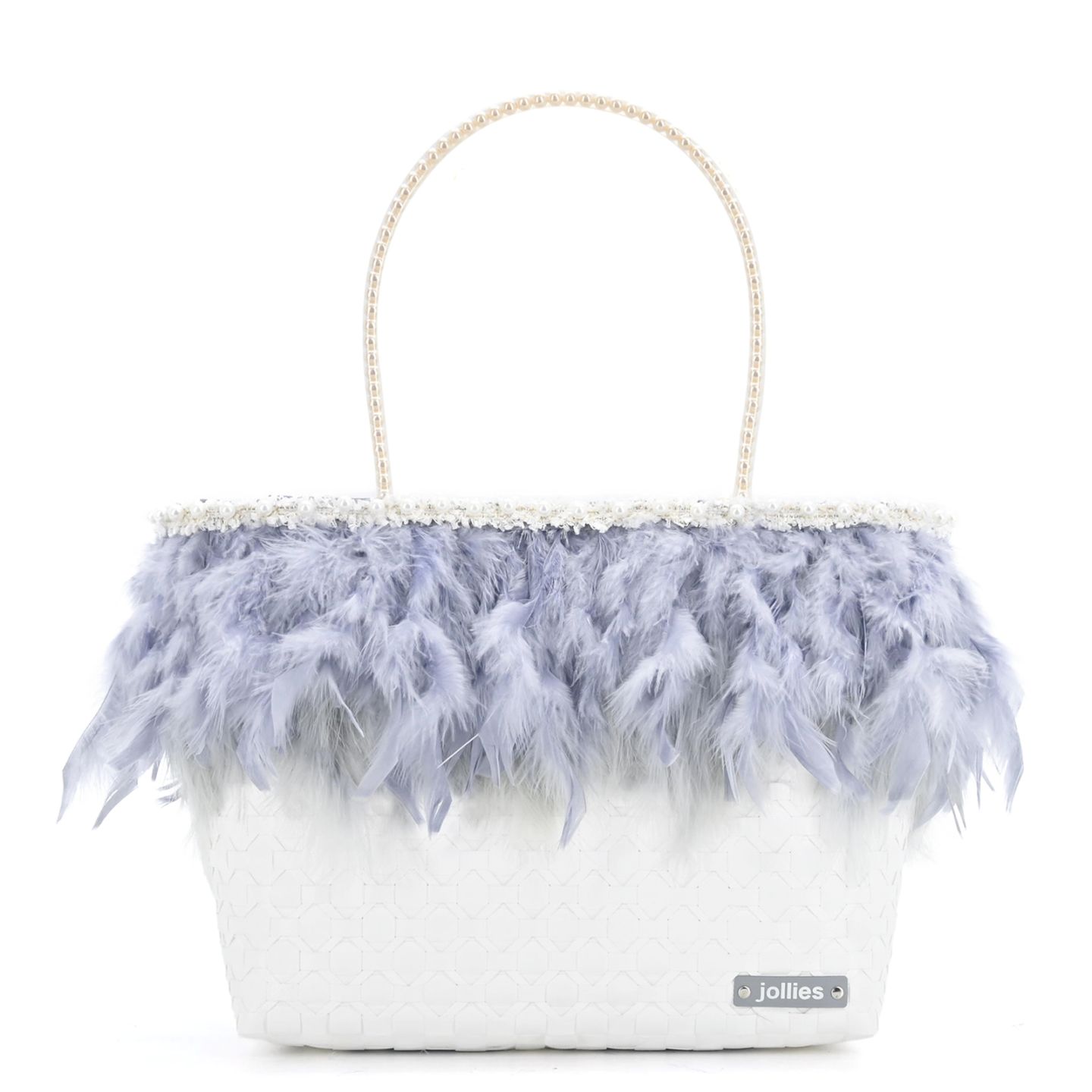 YUA L - WHITE | プラバッグ,Lサイズ | jollies Online Store