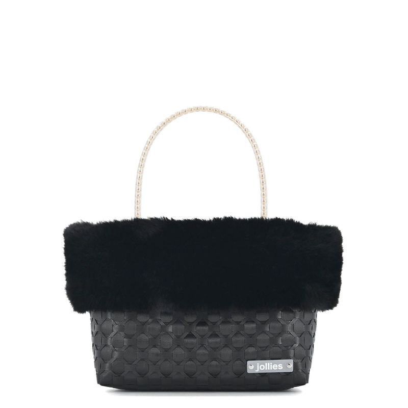 RENA FUR S - BLACK<br>【ファー着脱可】