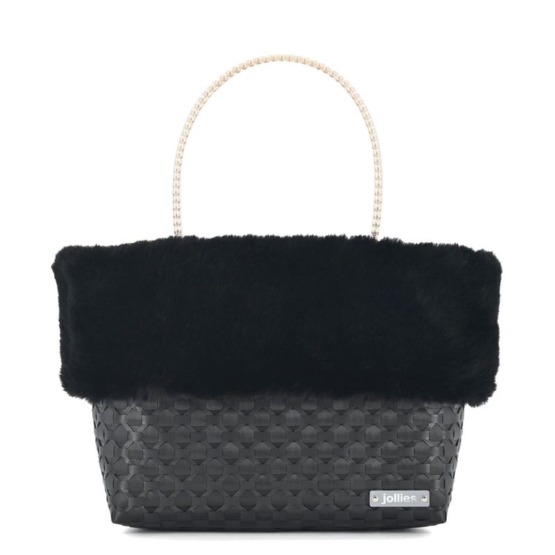 RENA FUR L - BLACK<br>【ファー着脱可】