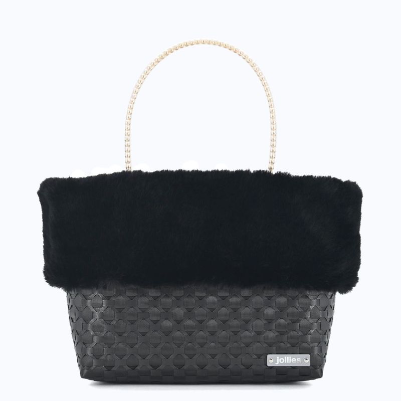 RENA FUR L - BLACK<br>【ファー着脱可】