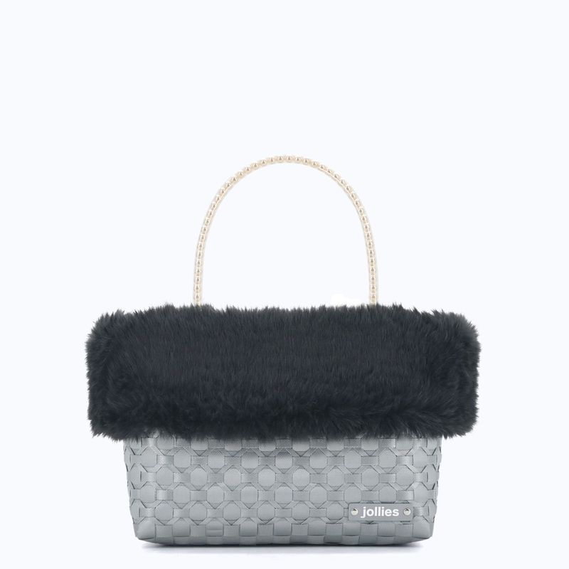 RENA FUR S - SILVER<br>【ファー着脱可】