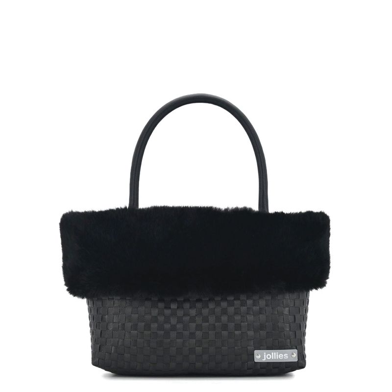 HARU FUR S - BLACK<br>【ファー着脱可】