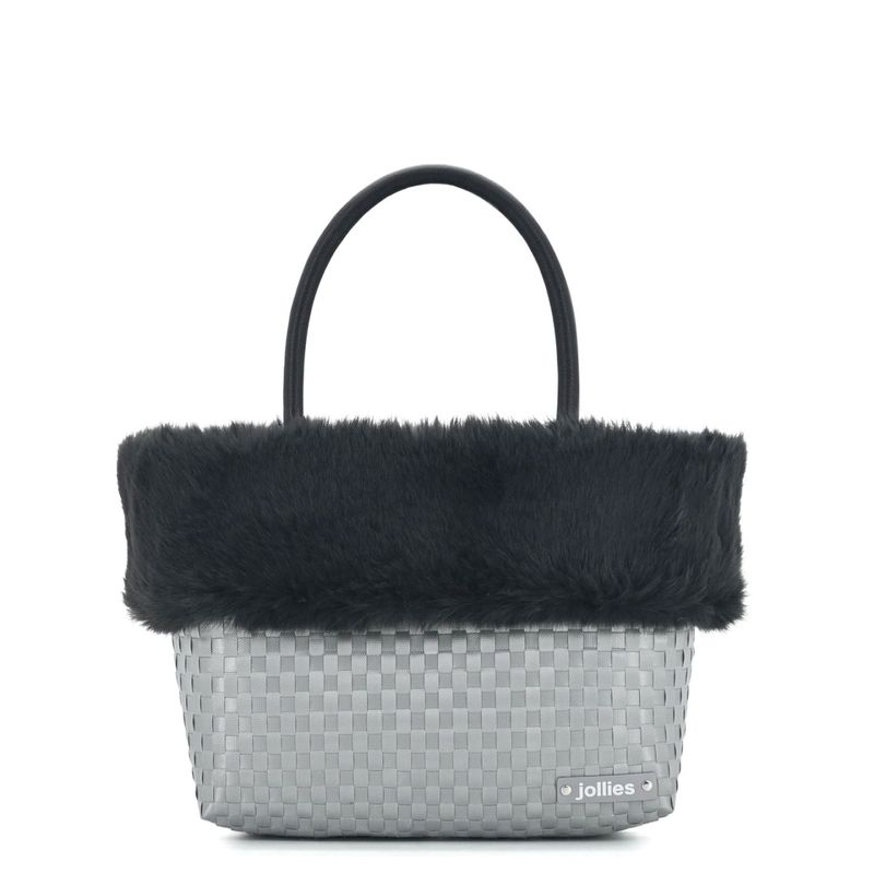 HARU FUR S - SILVER<br>【ファー着脱可】