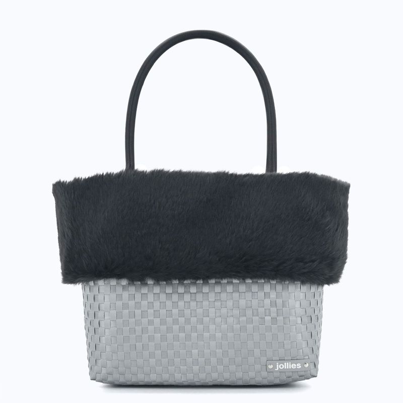 HARU FUR L - SILVER<br>【ファー着脱可】