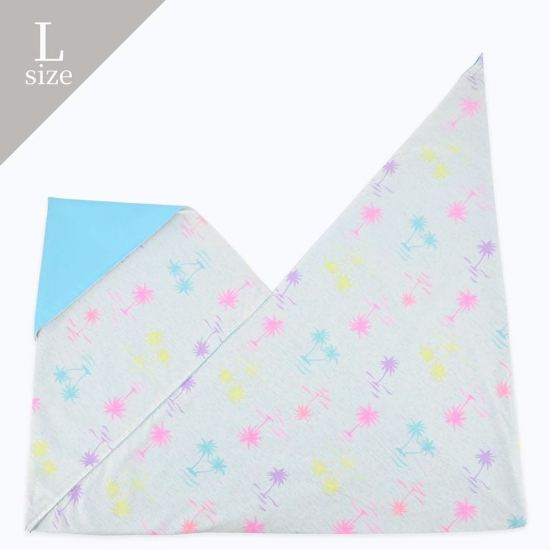 INBAG PALM TREE (L) - WH×L.BL