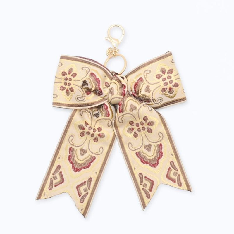 【jolliesオリジナル】オリエンタルリボンチャーム - RED