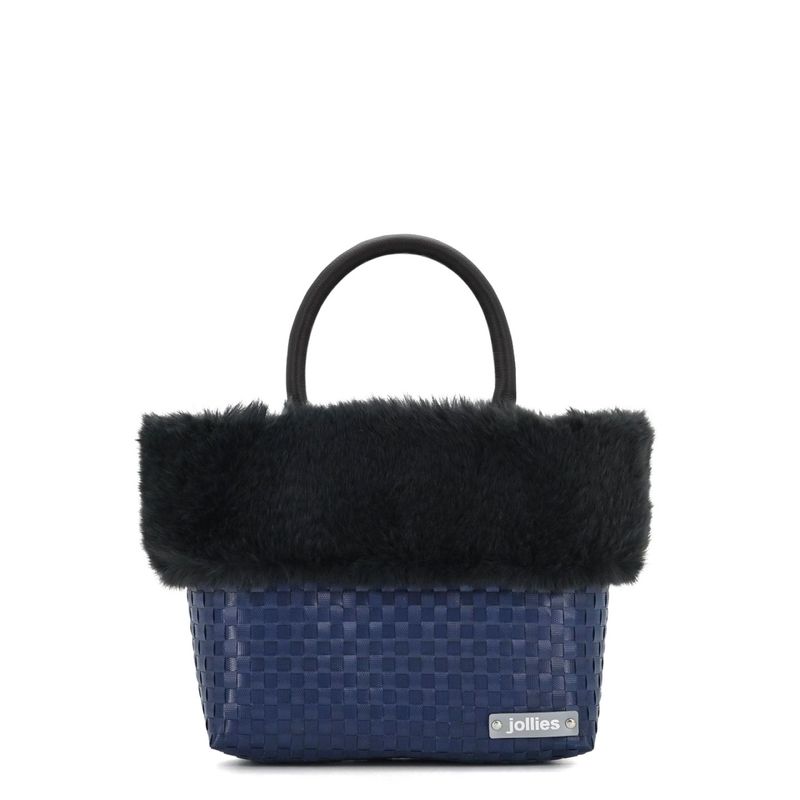 ASHLY S - NAVY【ファー着脱不可】