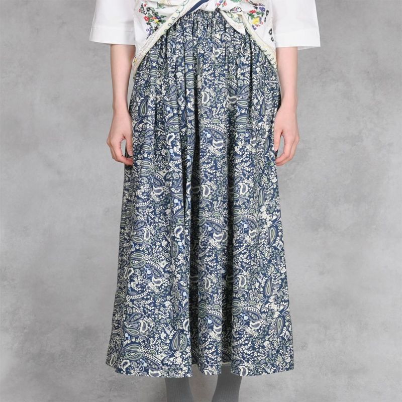 SKIRT PAISLEY - NV×GR