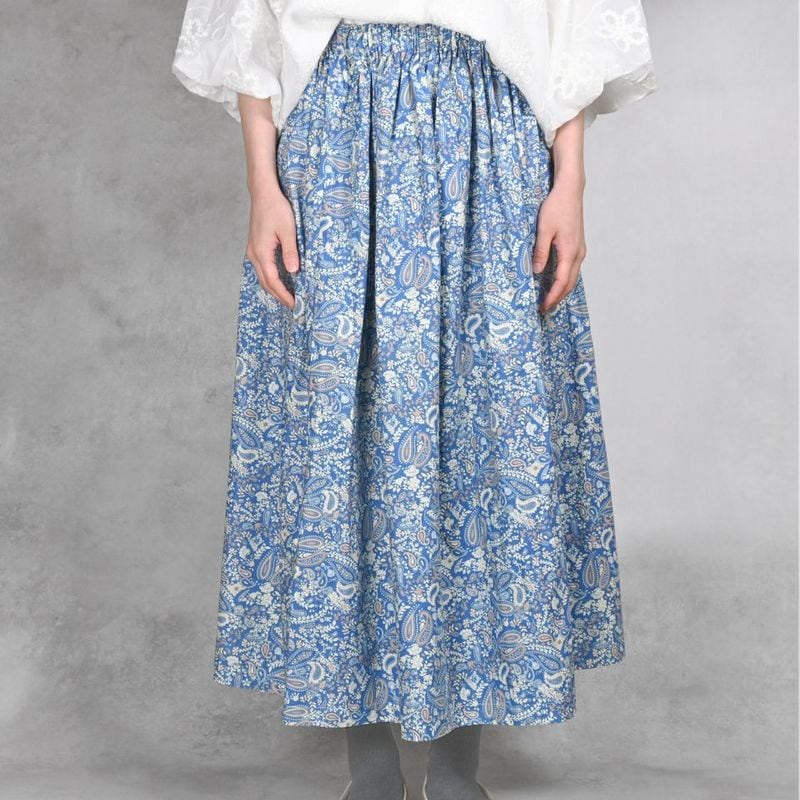 SKIRT PAISLEY - BL×BE