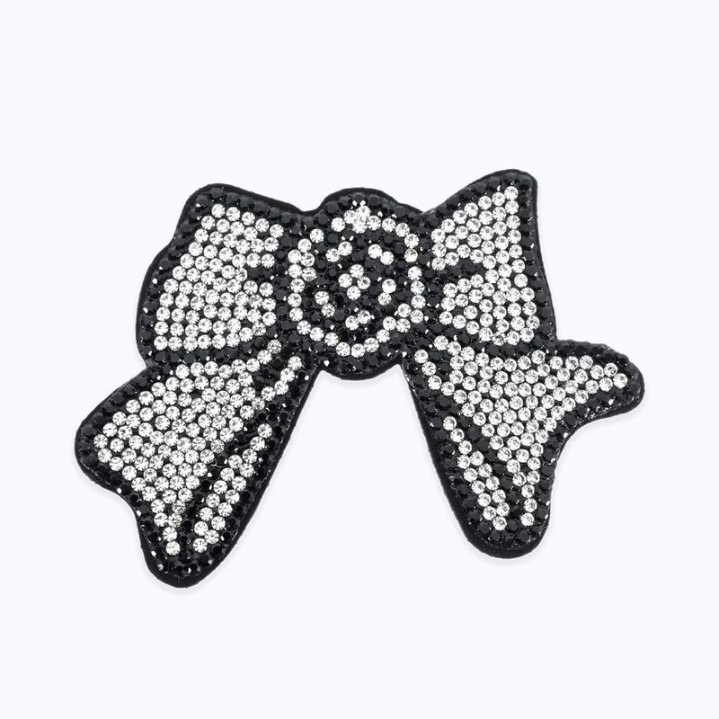 キラキラリボンブローチ - SILVER