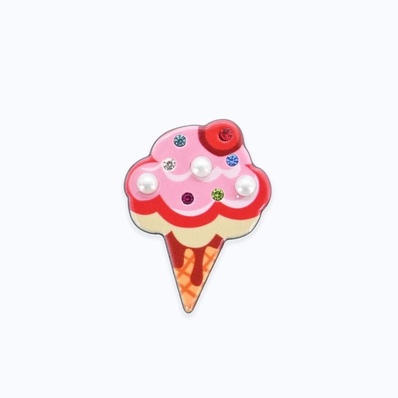 ミニアイスブローチ - PEARL