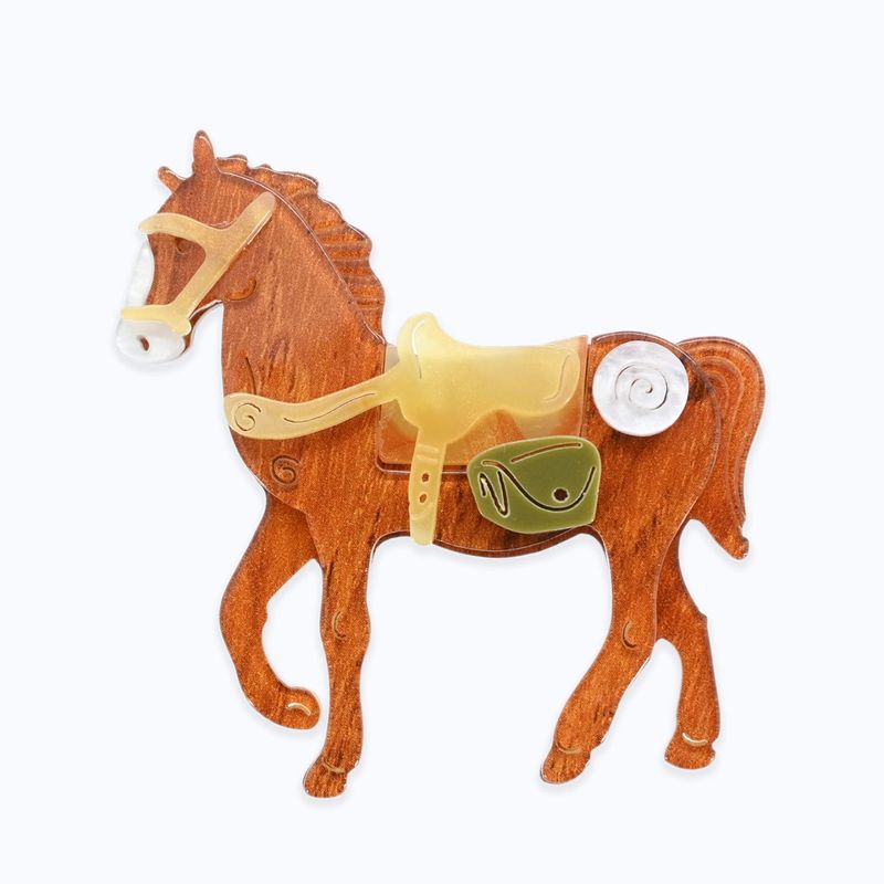 ホースブローチ - CAMEL