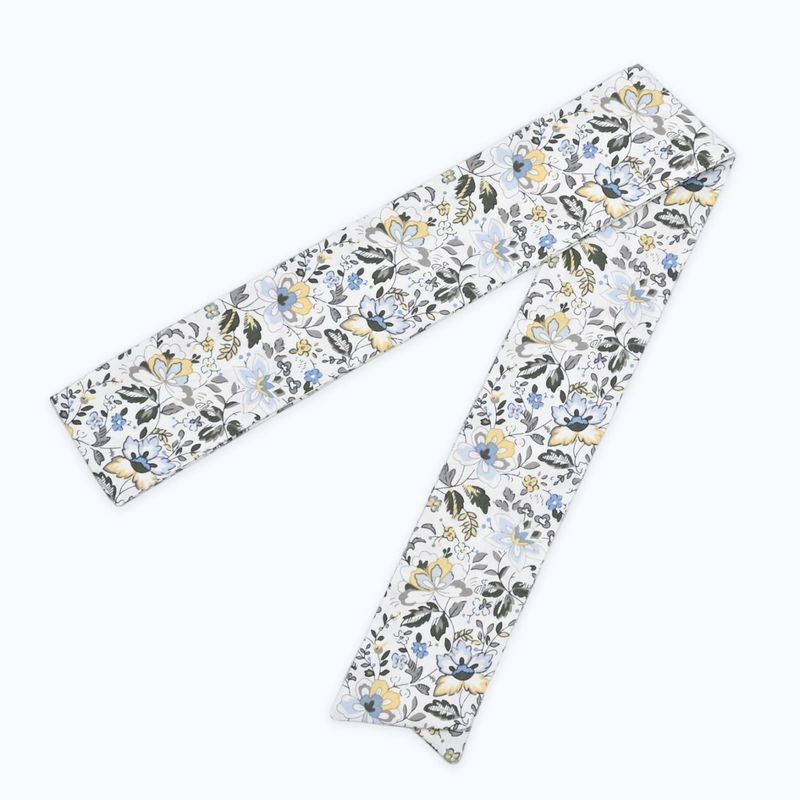 BAGSCARF MINI FLOWER - WHITE