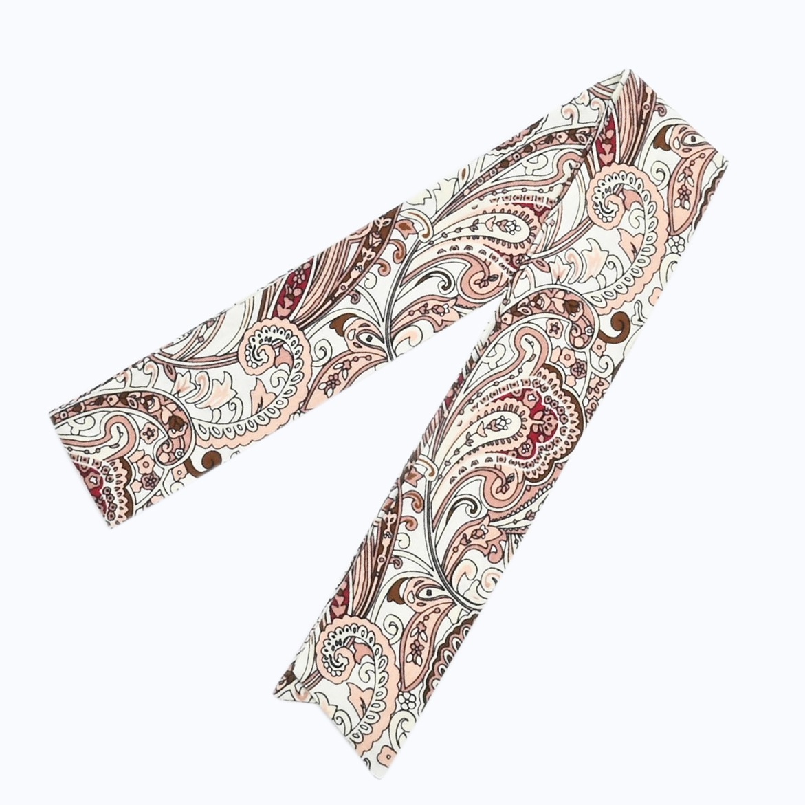 BAG SCARF PAISLEY BEIGE