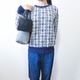 HARU FUR L - SILVER<br>【ファー着脱可】
