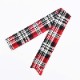 BAG SCARF CHECK RED