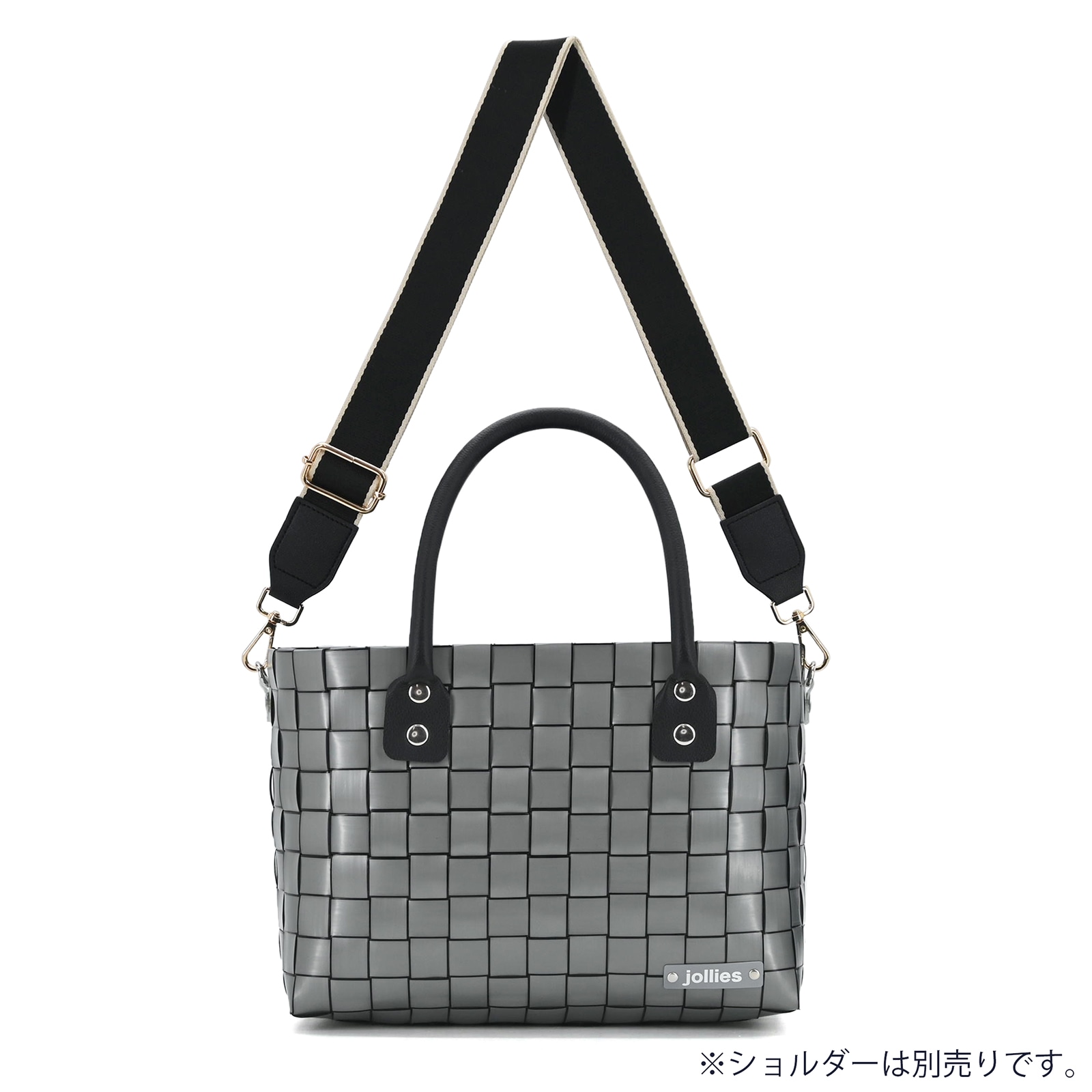 ショルダー対応】<br>RAY M - LINE SILVER | プラバッグ,Mサイズ