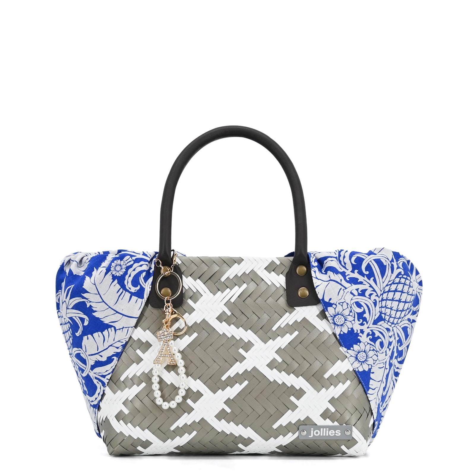 Jollies パール調ハンドルバッグ Jolliesインバッグ jollies/ジョリーズ パール調ハンドルトートバッグ 通販 - ディノス