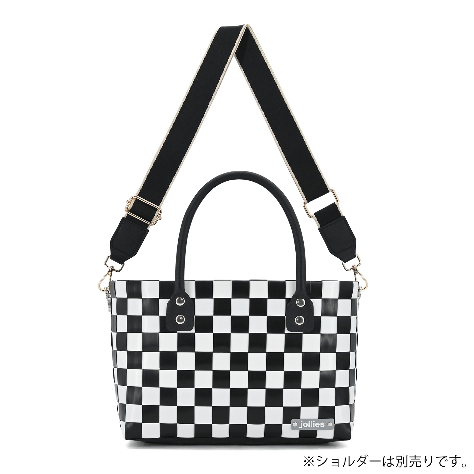 【ショルダー対応】<br>RAY M - BK×WH