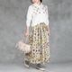 SKIRT SUNFLOWER - LIGHT BLUE