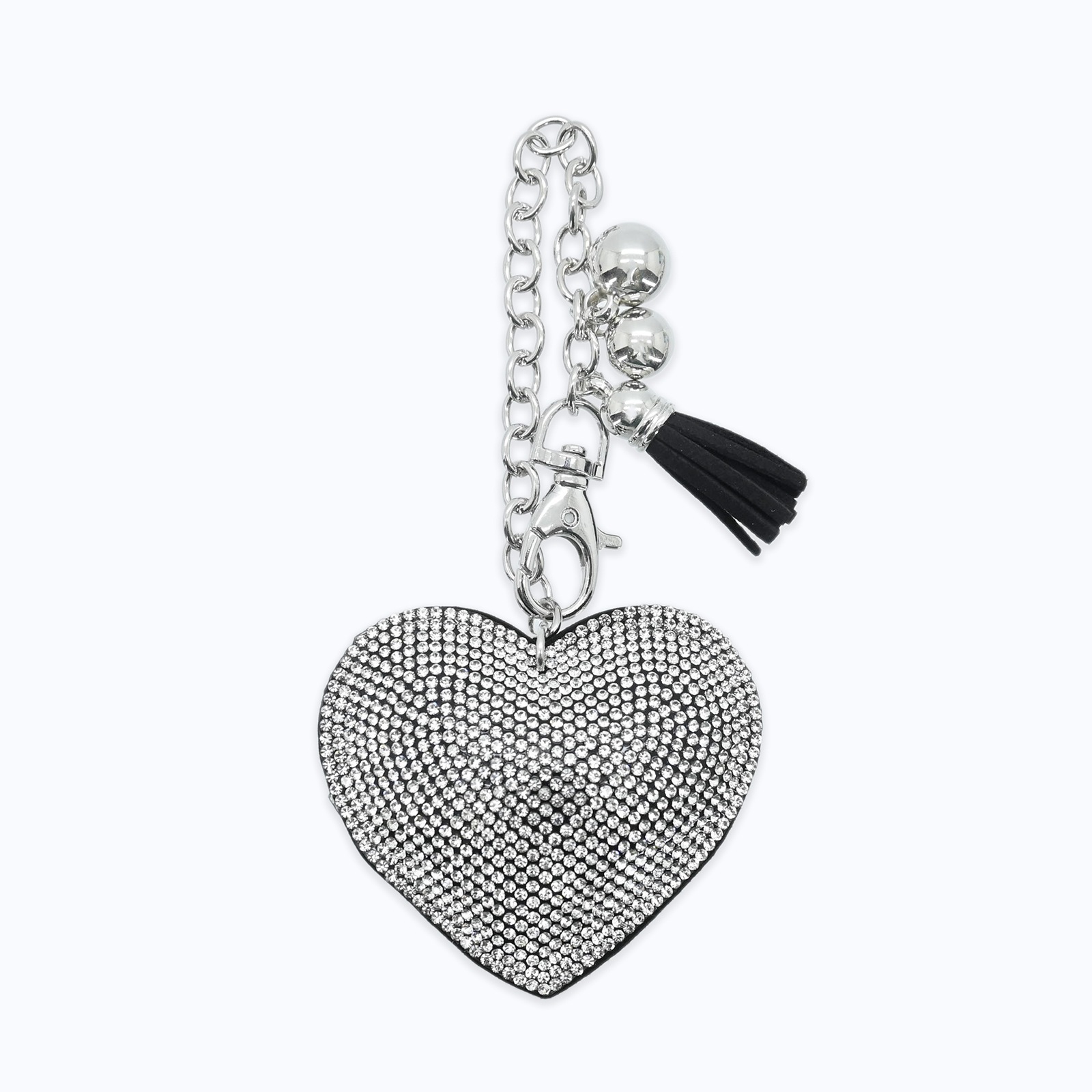 ハートチェーンチャーム - SILVER