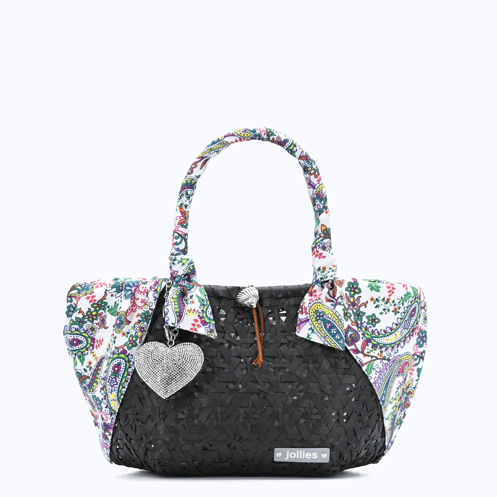 ハートチェーンチャーム - SILVER