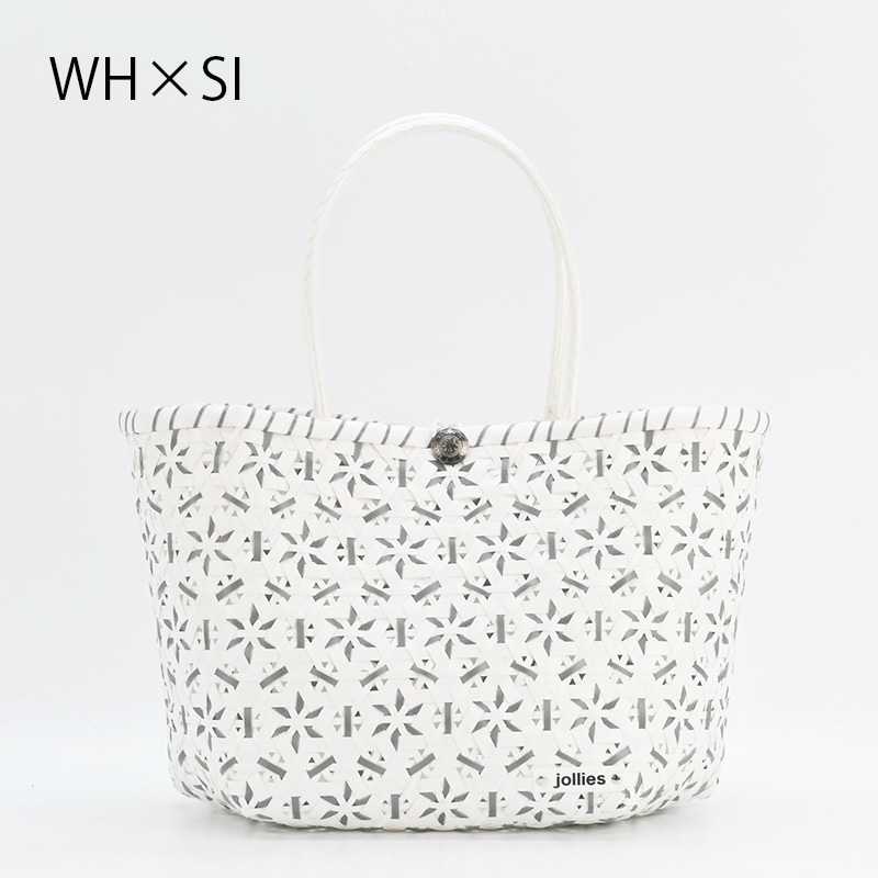 WHITE FLORE L 全3色【A4サイズ対応・肩掛けタイプ】
