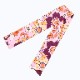 BAG SCARF RETROFLOWER PINK