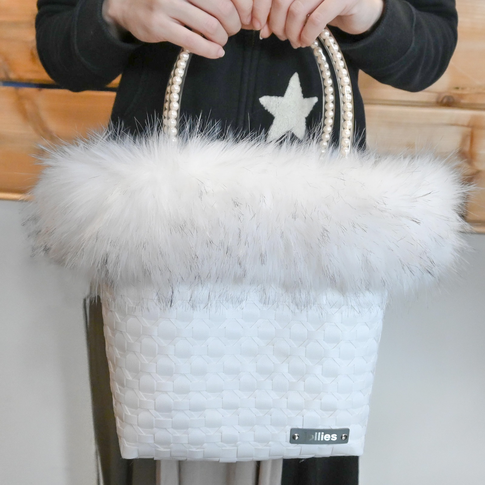 RENA V-FUR MH - WHITE<br>【ファー着脱可】