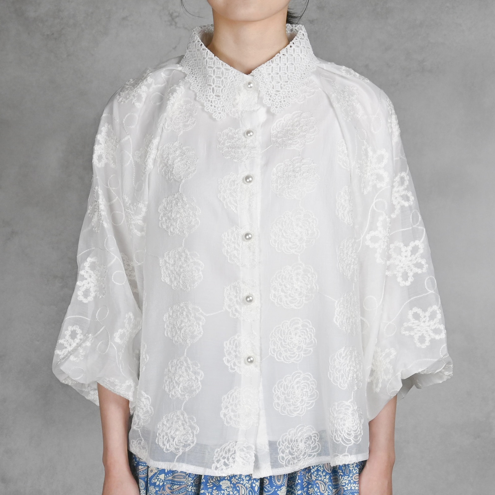 フラワーレースブラウス | アパレル,カテゴリから探す,トップス