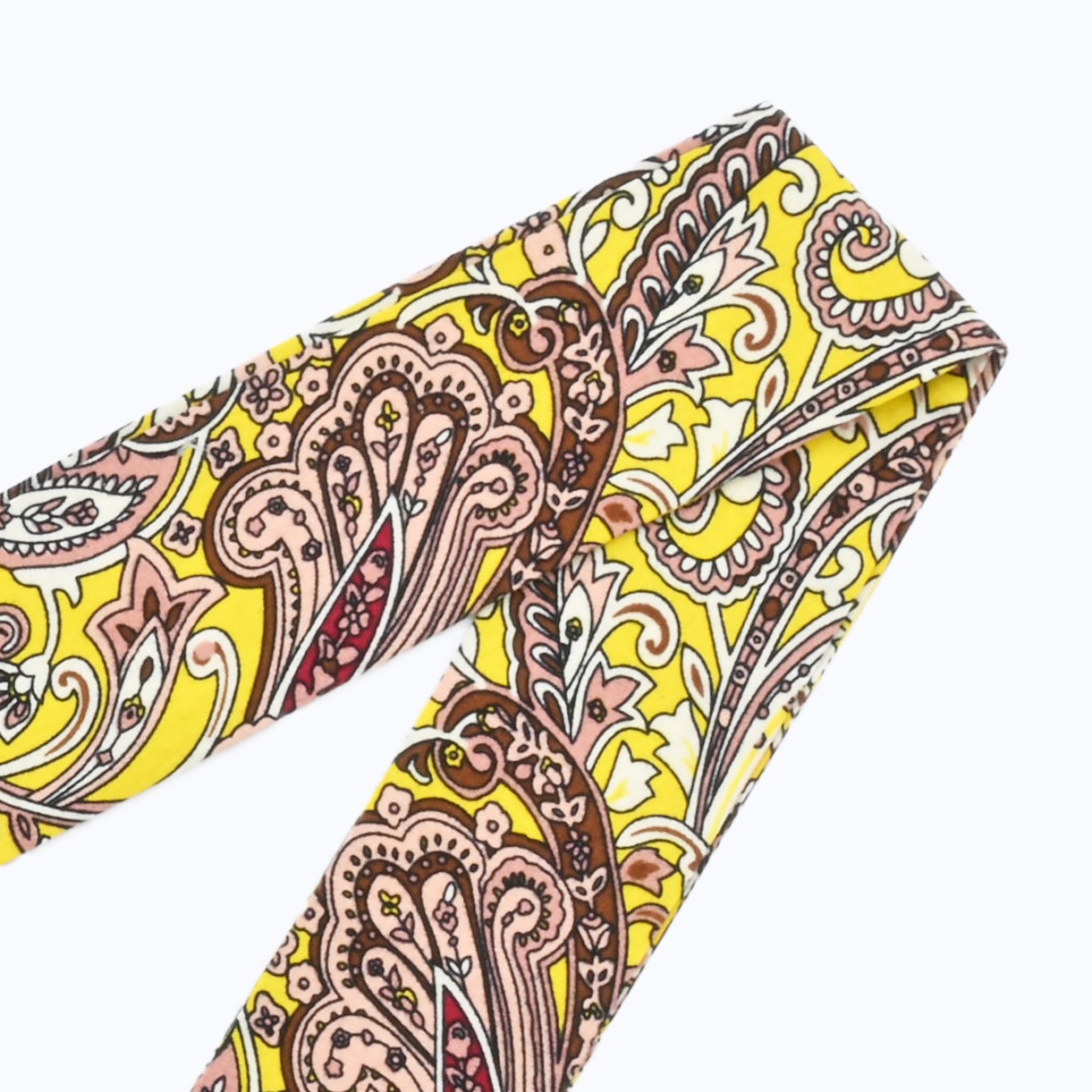 BAG SCARF PAISLEY YELLOW