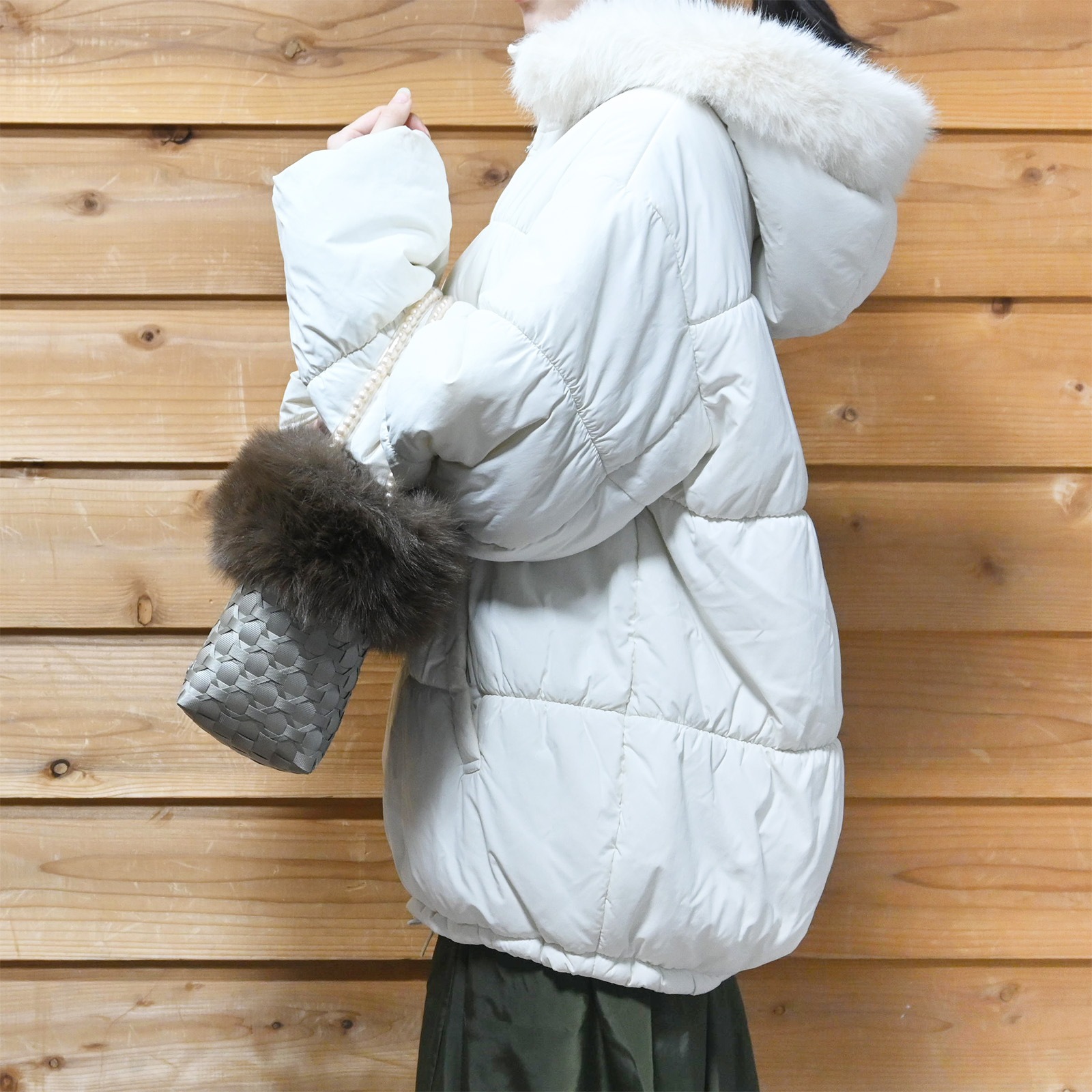 RENA V-FUR S - GOLD<br>【ファー着脱可】