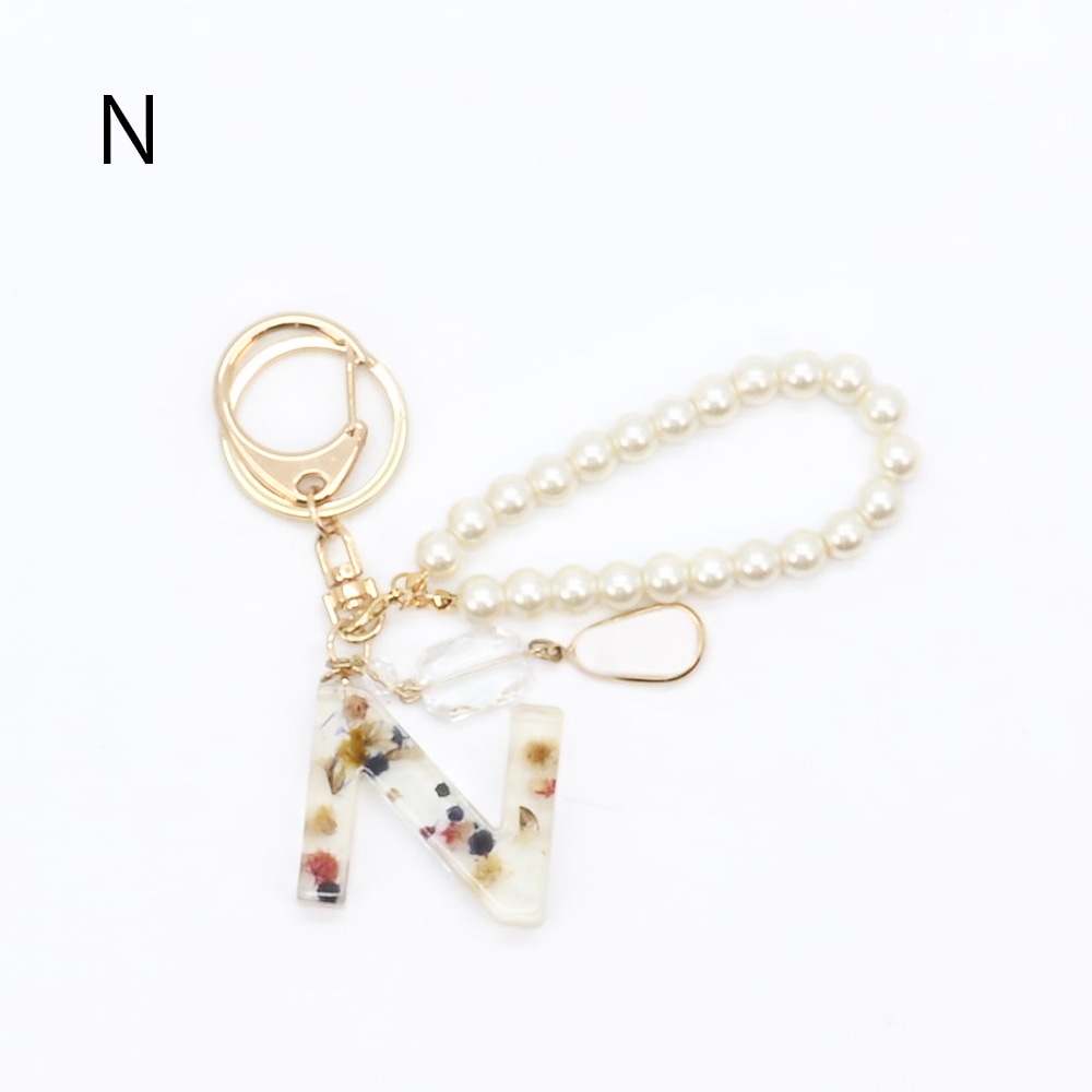 フラワーアルファベットチャーム 全7種類 | バッグチャーム | jollies