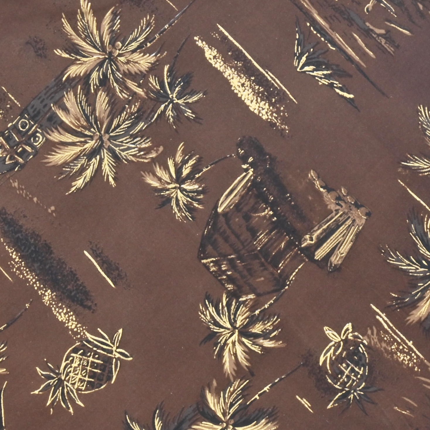 INBAG PALM TREE BROWN