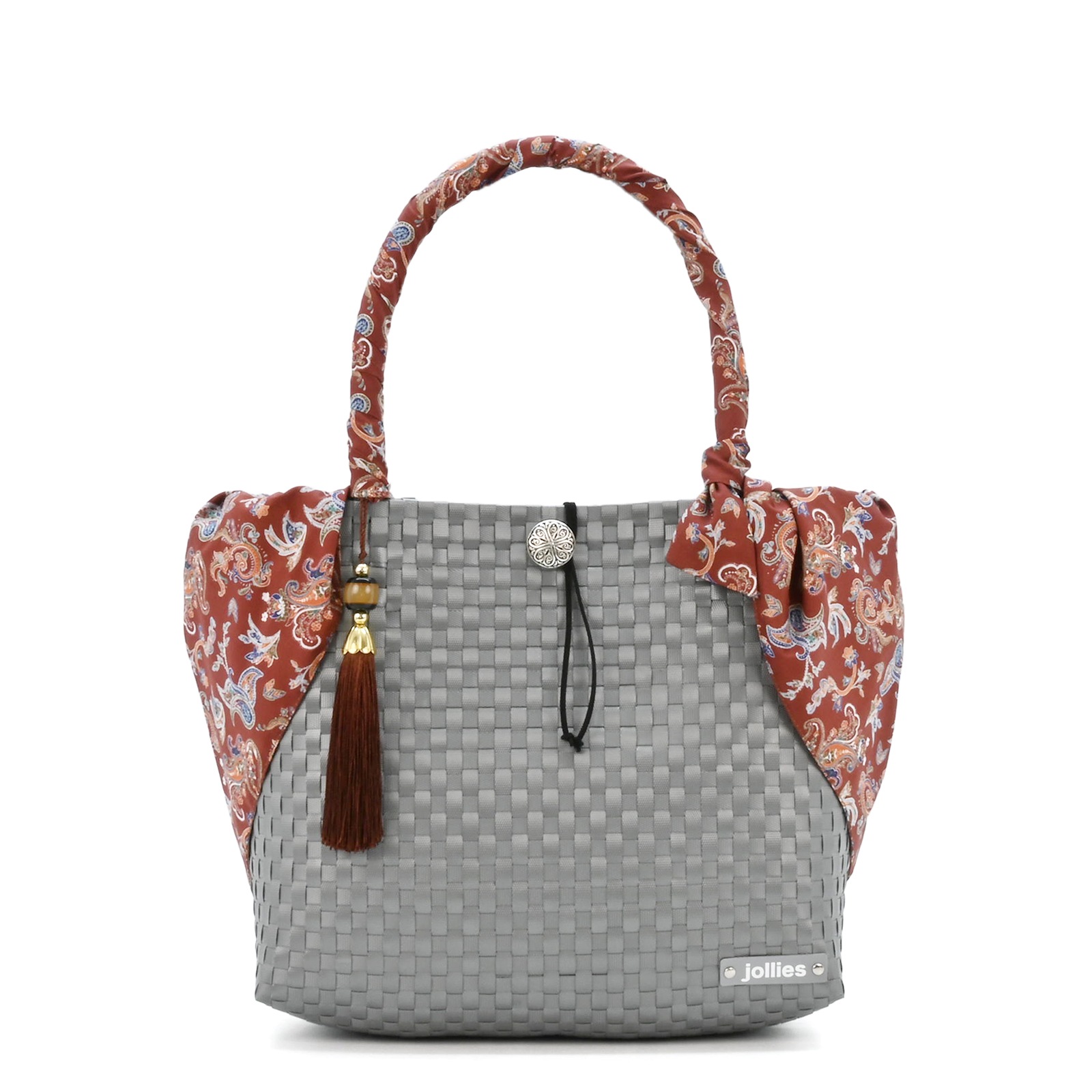 BAGSCARF PAISLEY BROWN