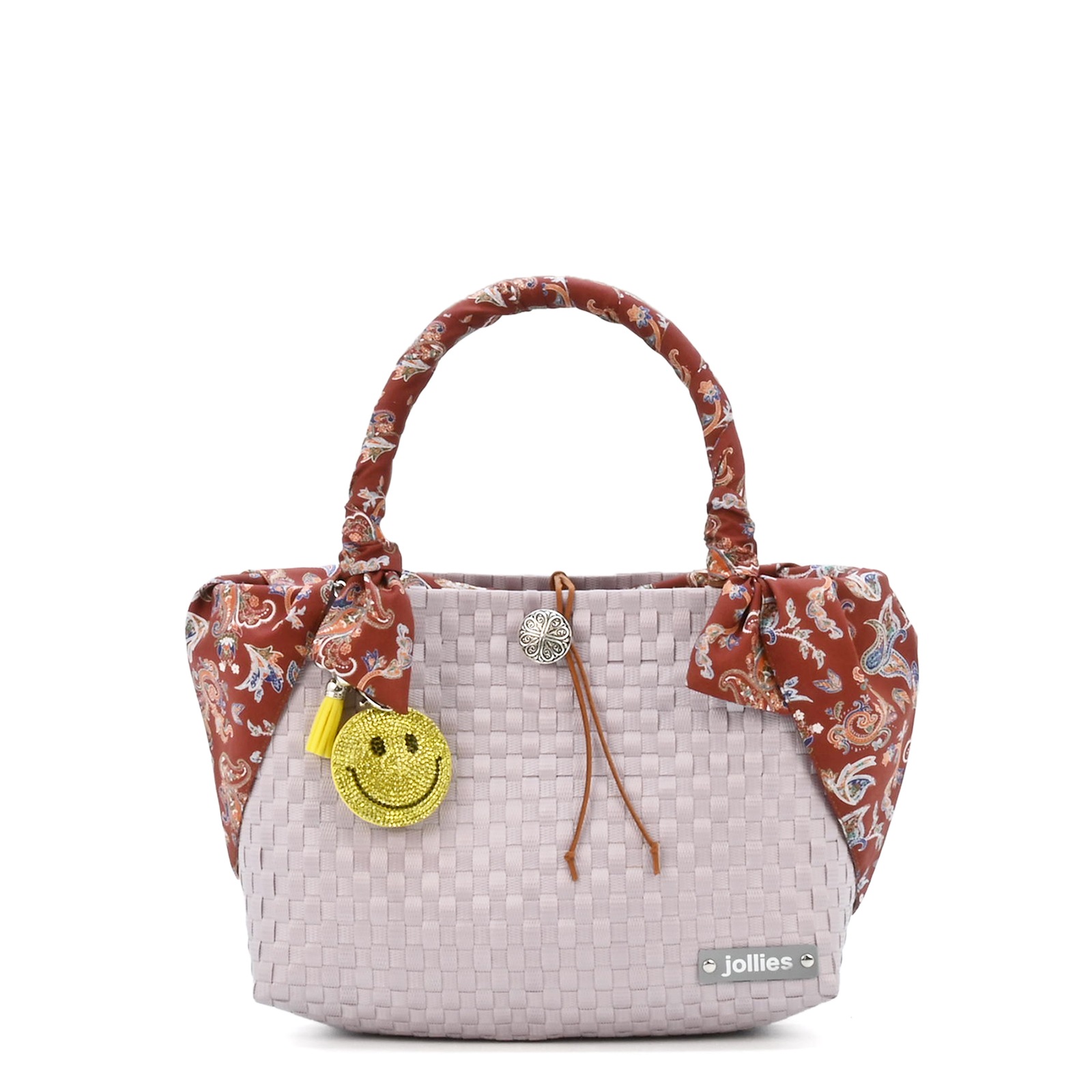 BAGSCARF PAISLEY BROWN