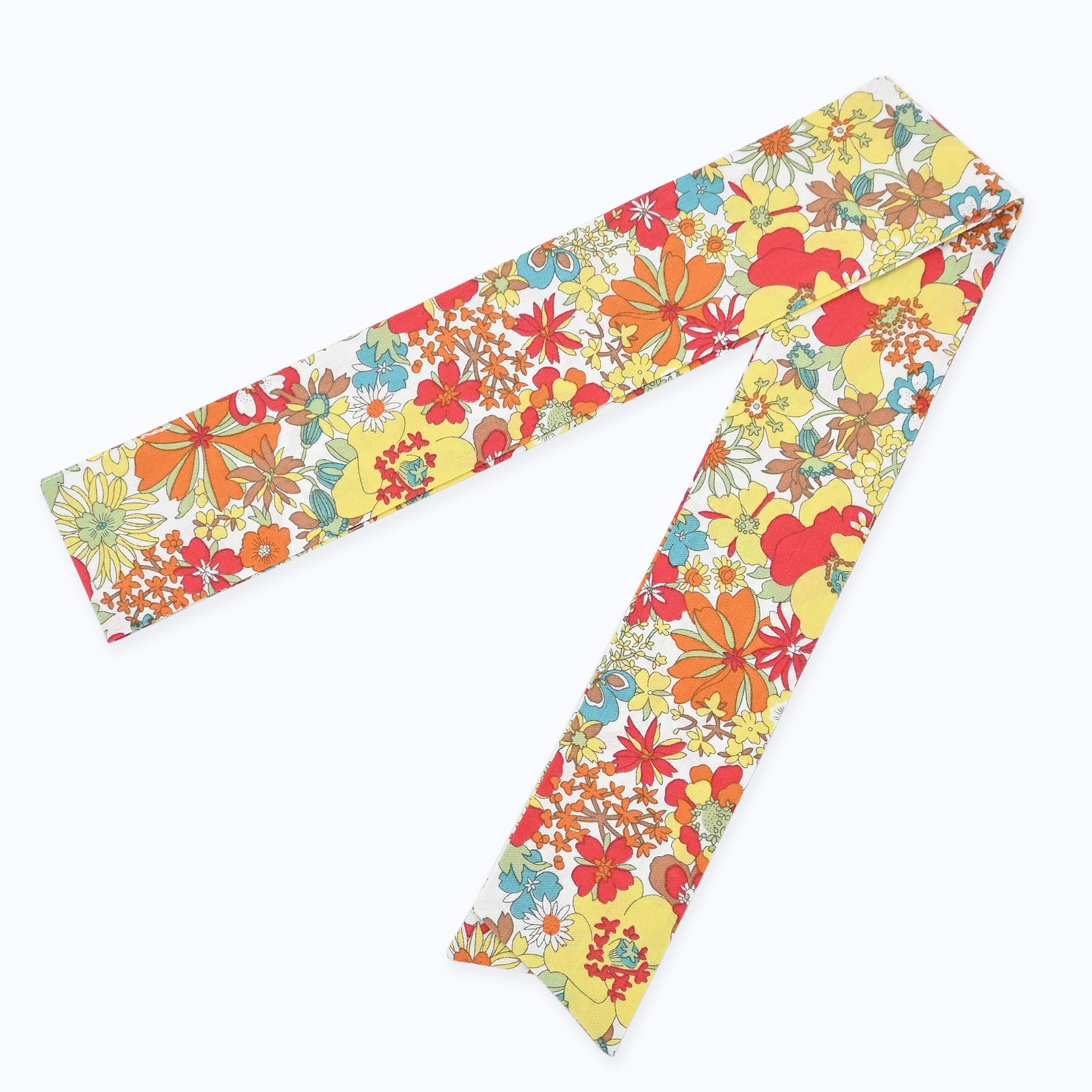 BAGSCARF FLOWER ORANGE