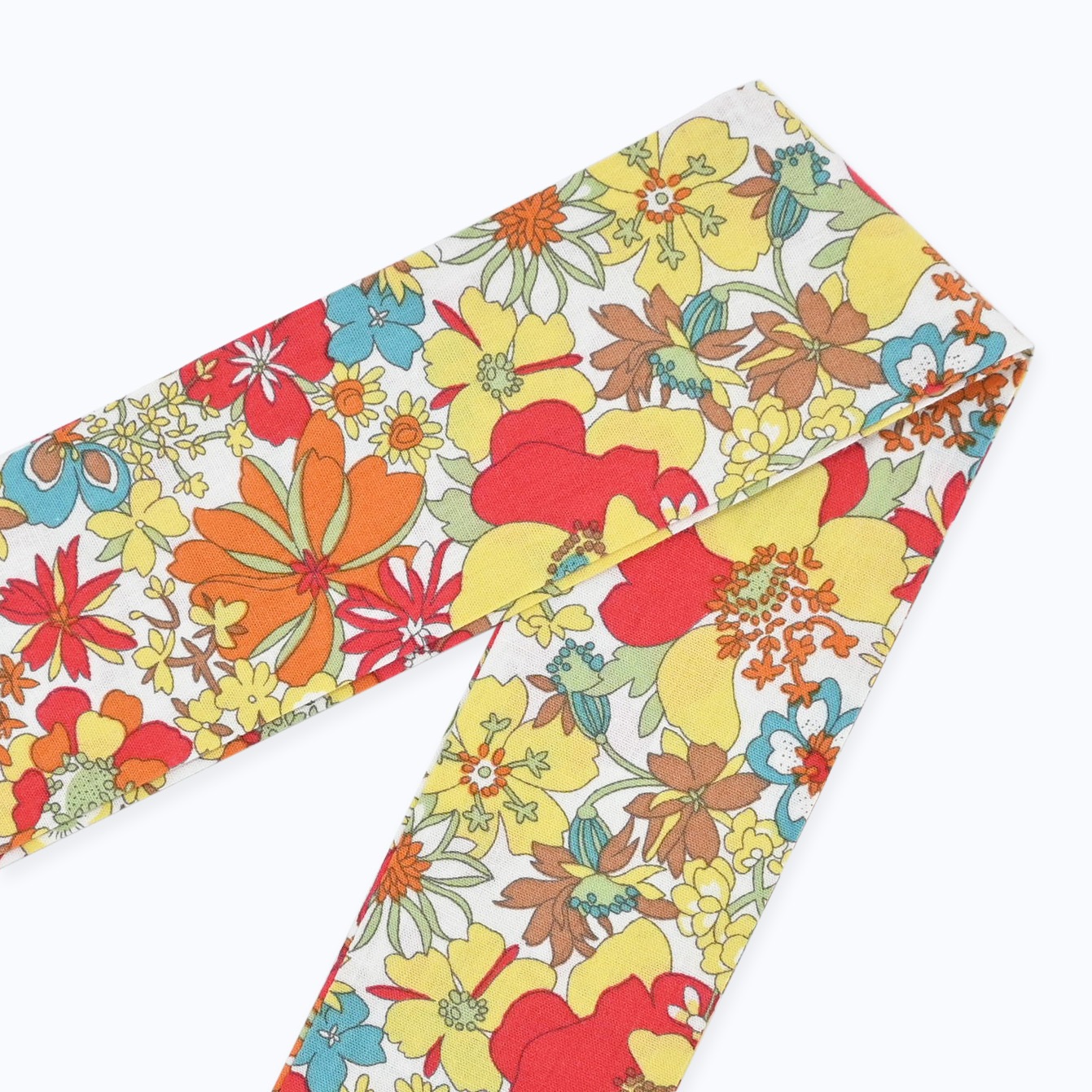 BAGSCARF FLOWER ORANGE