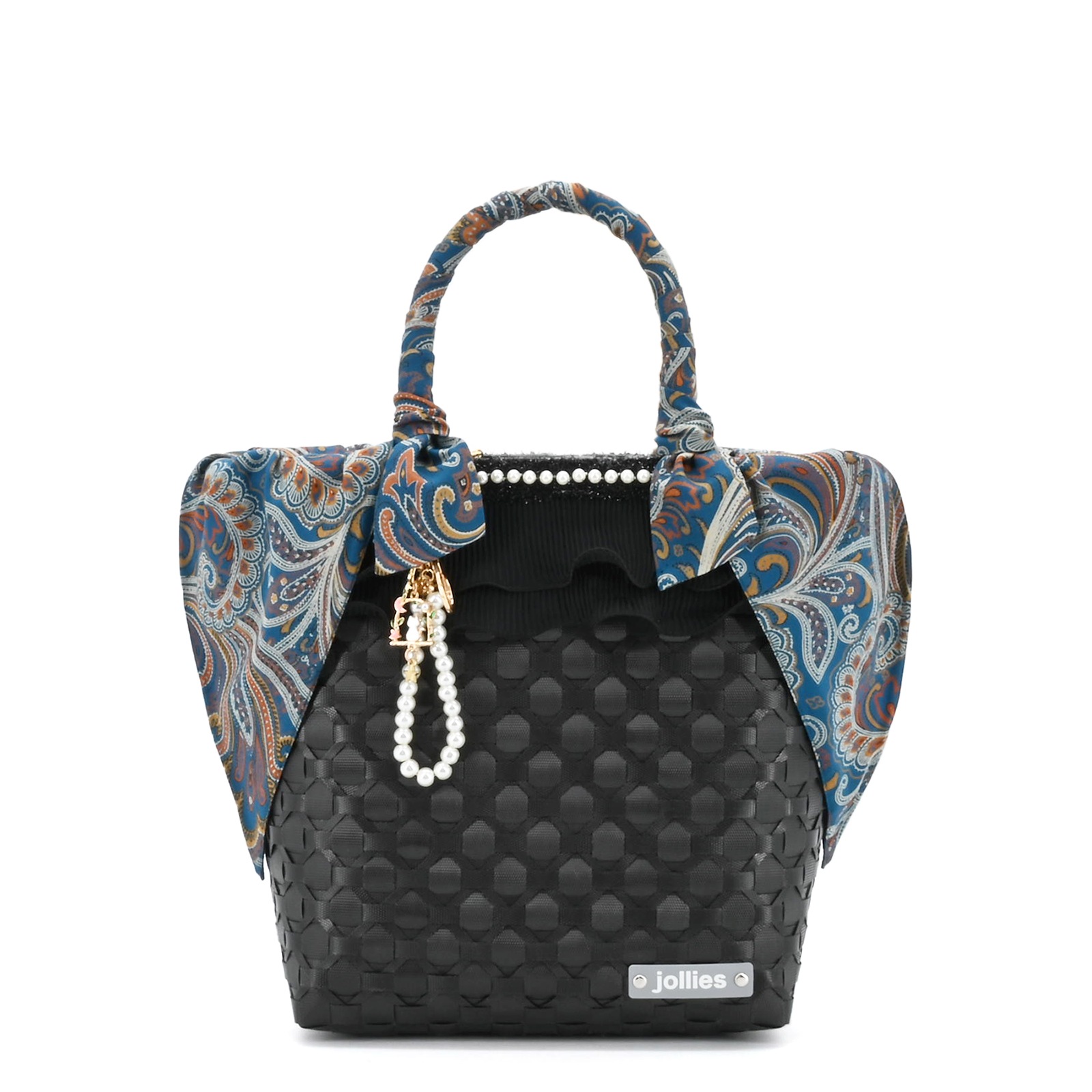 BAGSCARF PAISLEY BLUE