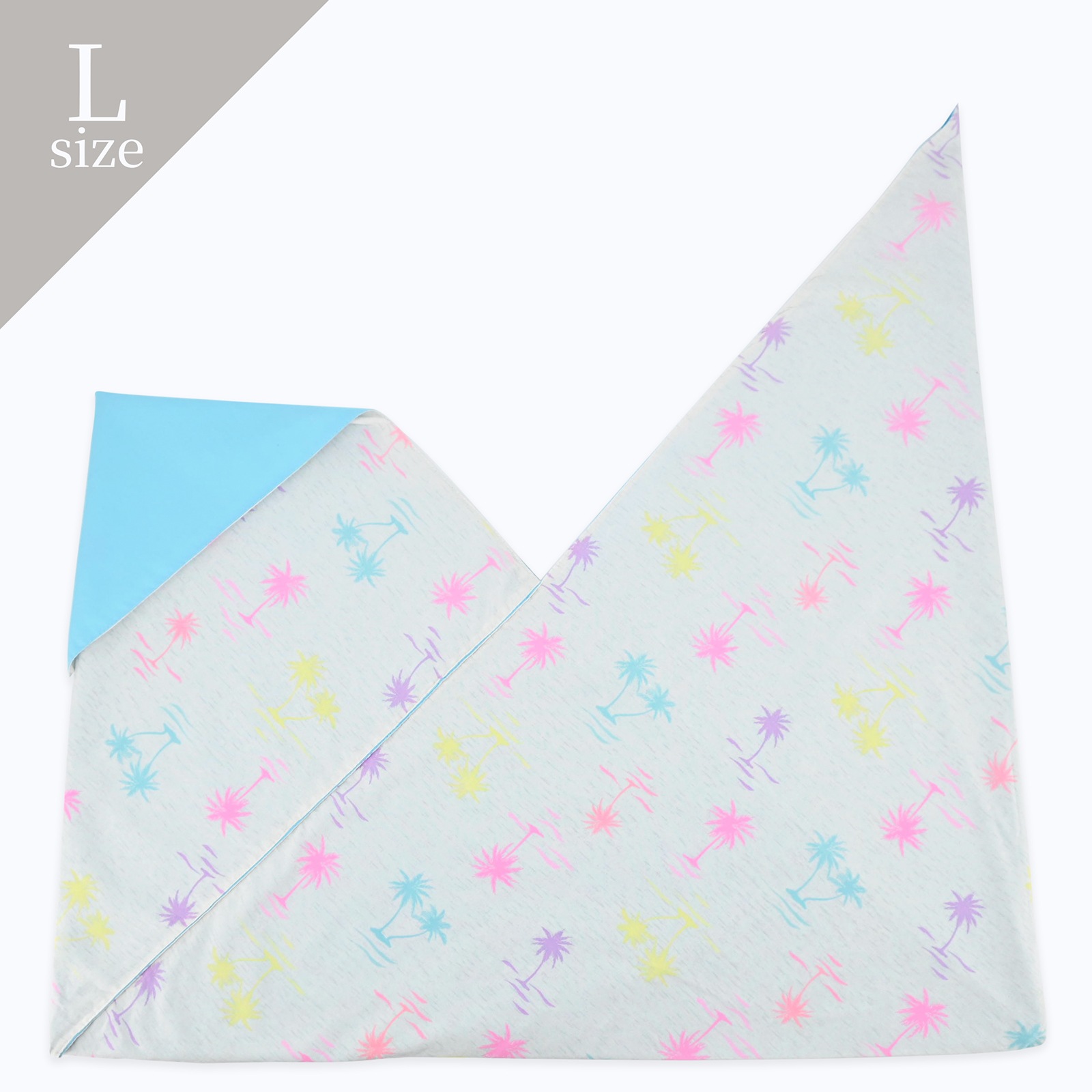 INBAG PALM TREE (L) - WH×L.BL