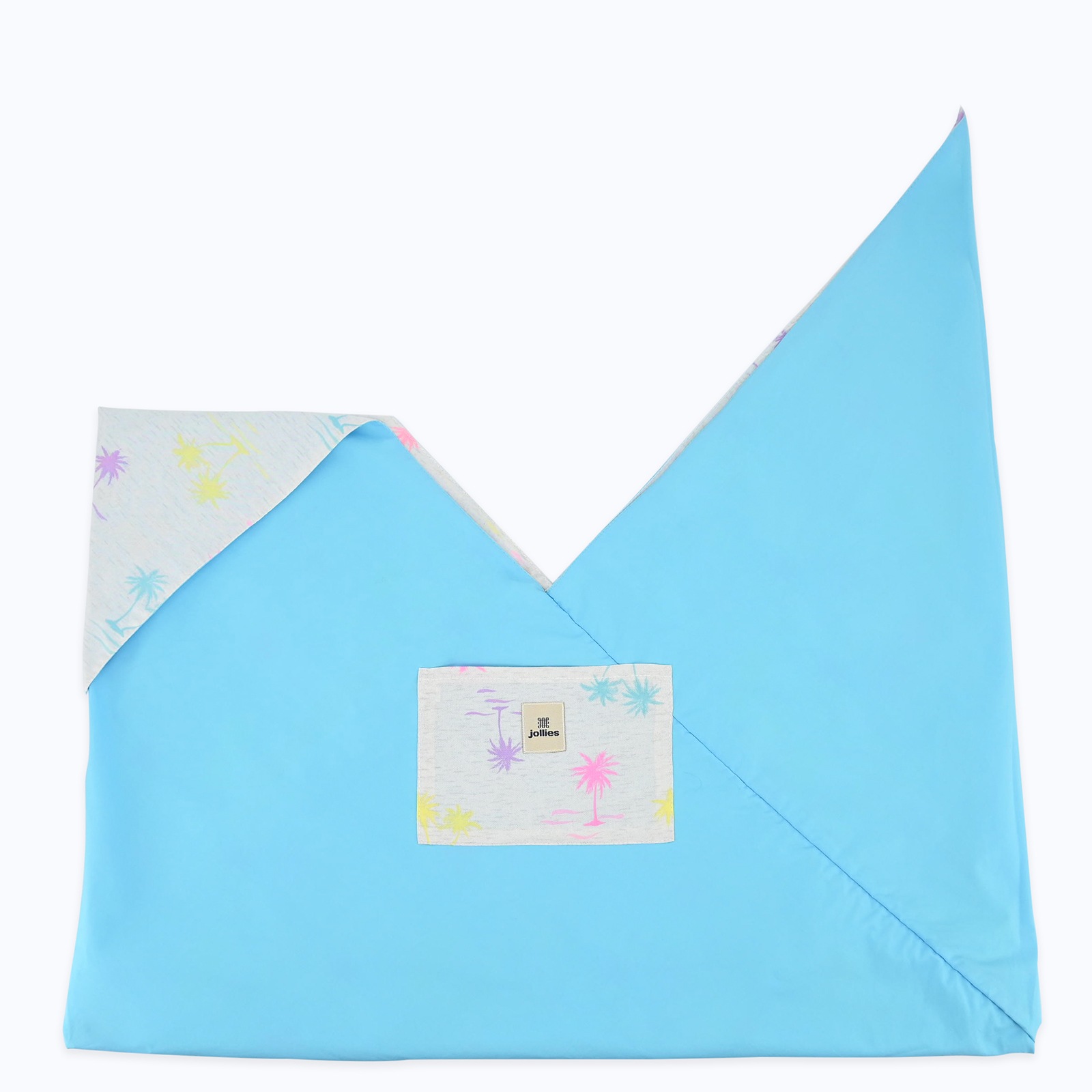 INBAG PALM TREE (L) - WH×L.BL