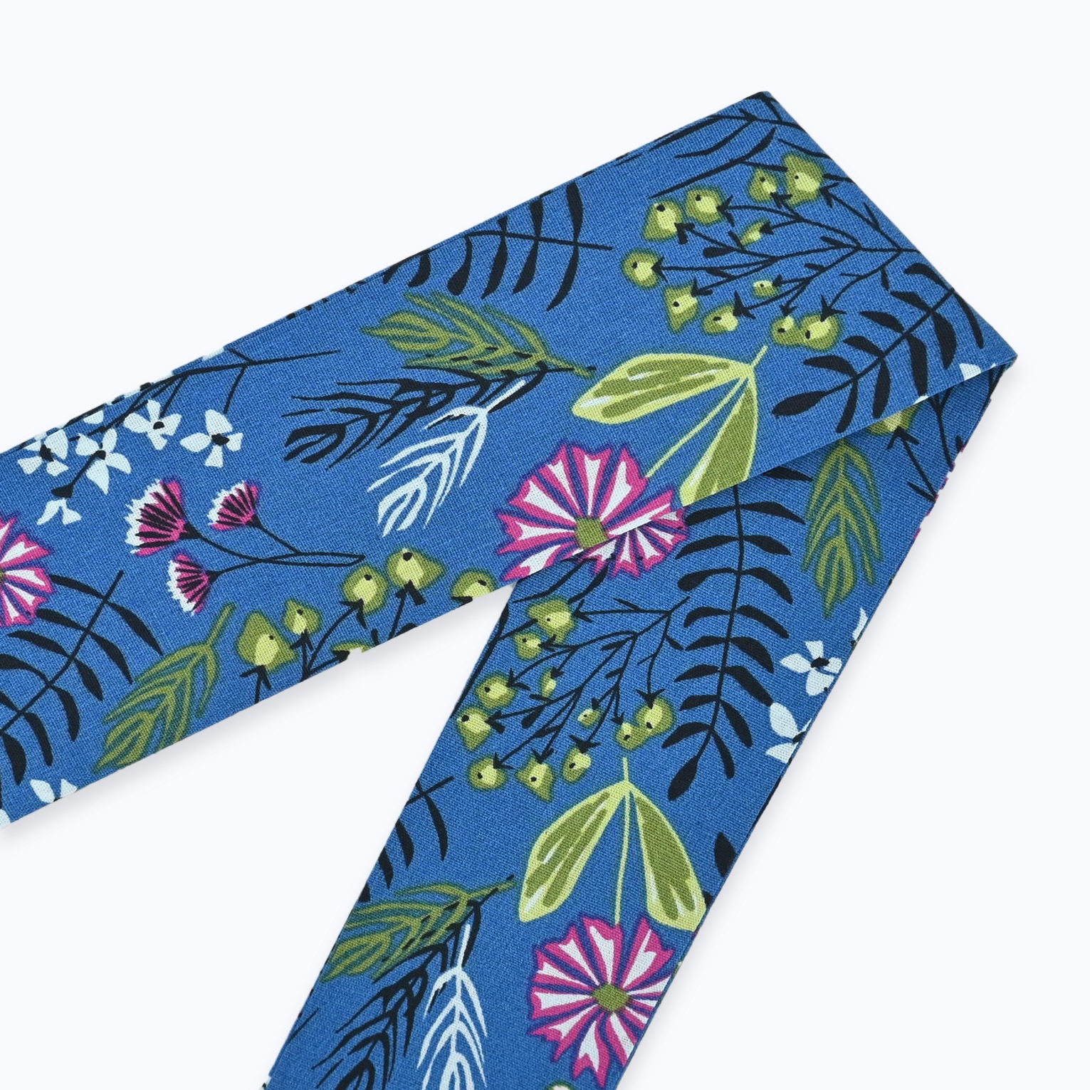 BAGSCARF MINI FLOWER BLUE