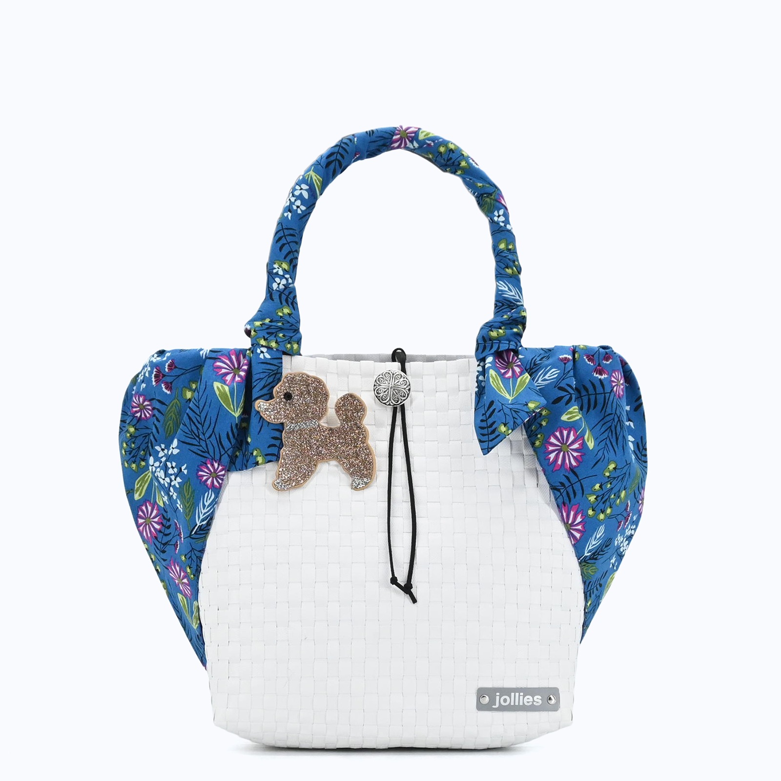 BAGSCARF MINI FLOWER - BLUE