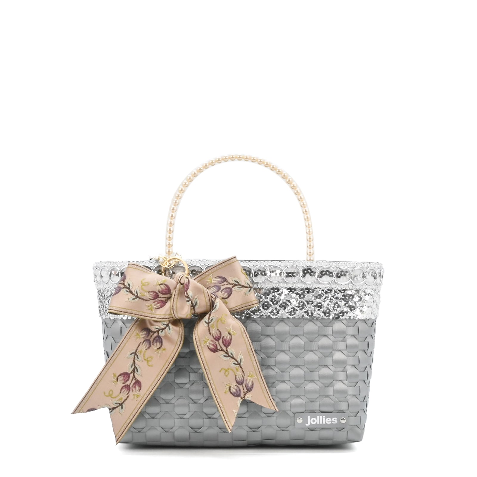 jolliesオリジナル リボンチャーム フラワー（2）全3色