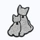 キラキラキャットブローチ - SILVER