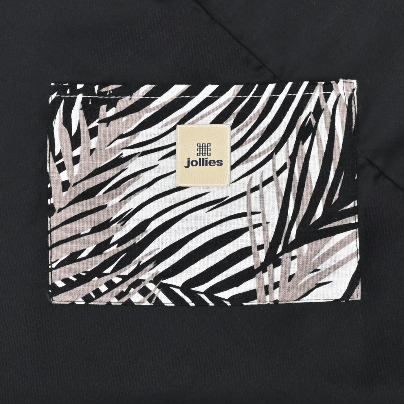 INBAG LEAF (L) - BLACK